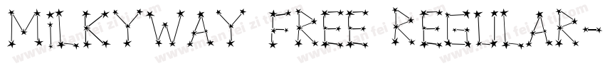 Milkyway Free Regular字体转换